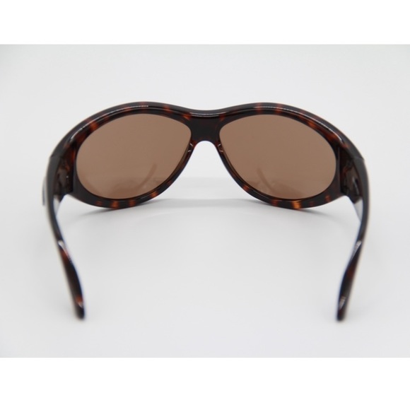 NEW BB0158S 002 SHIELD BALENCIAGA SUNGLASSES BB0158S BROWN - Picture 7 of 12